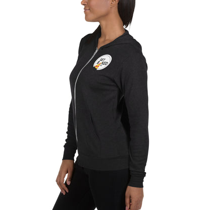 Unisex zip hoodie
