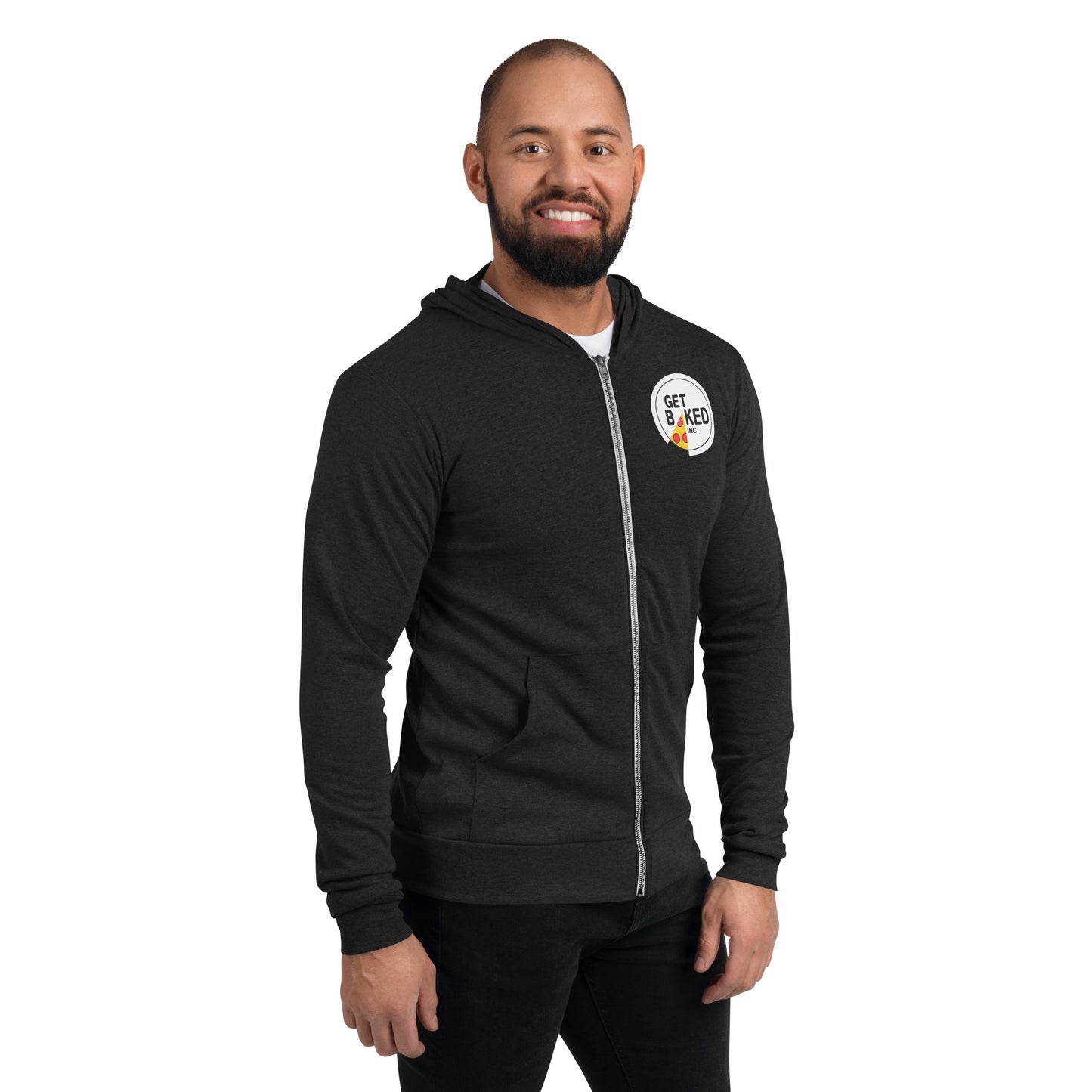 Unisex zip hoodie
