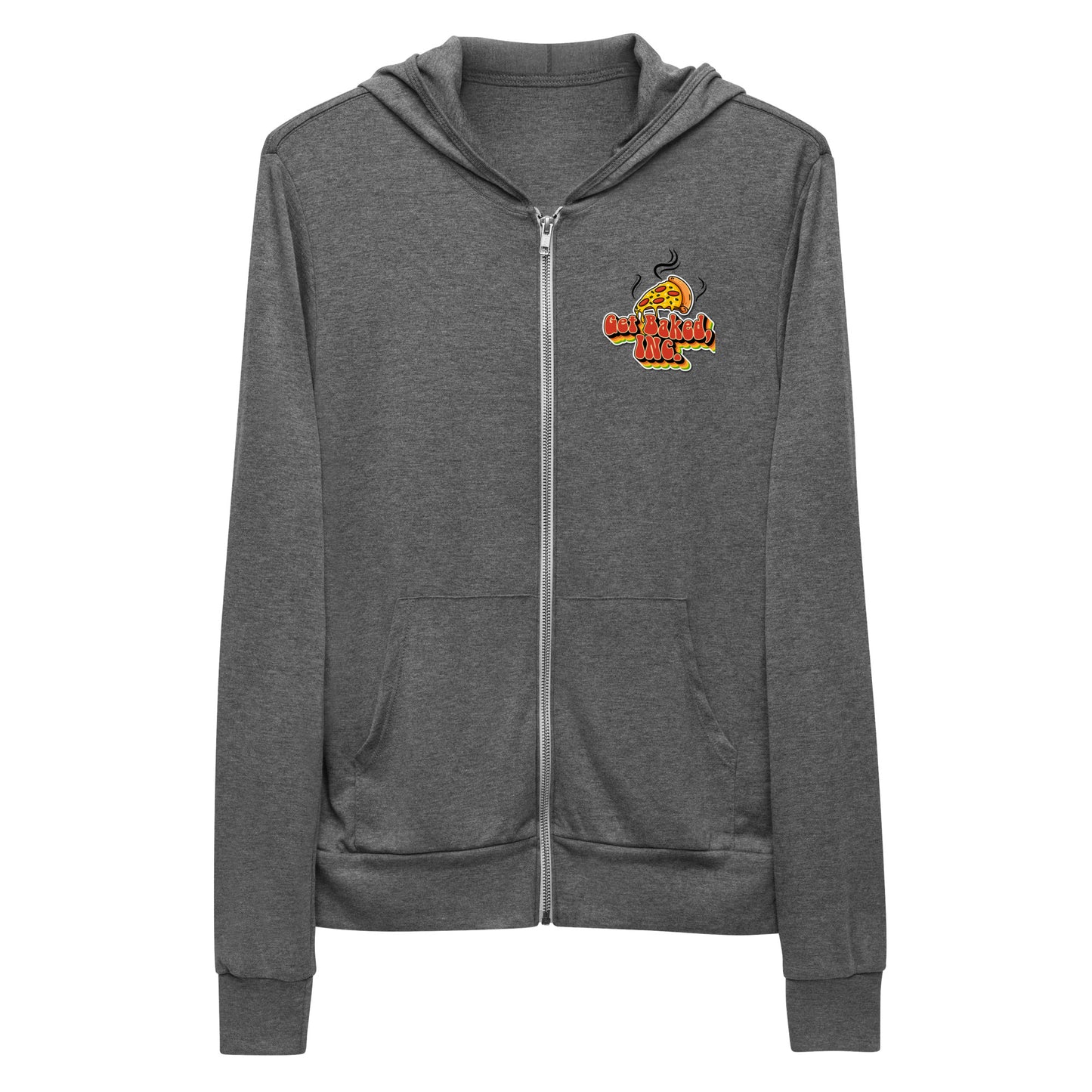 Unisex zip hoodie